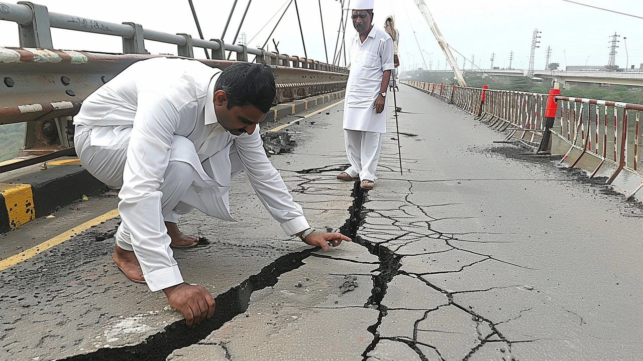 मुंबई के अटल सेतु में दरार: भाजपा और कांग्रेस के बीच तीखी झड़प