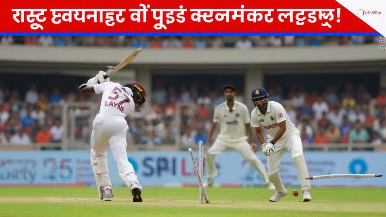 भारत ने वेस्ट इंडीज़ को इकनिंग और 140 रनों से हराया