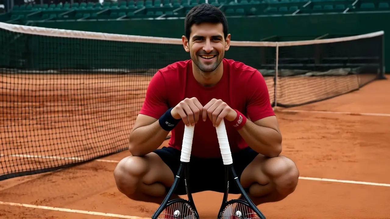 नोवक जोकोविच की नेymar के साथ फुटबॉल, फिर टेनिस मैच हारा